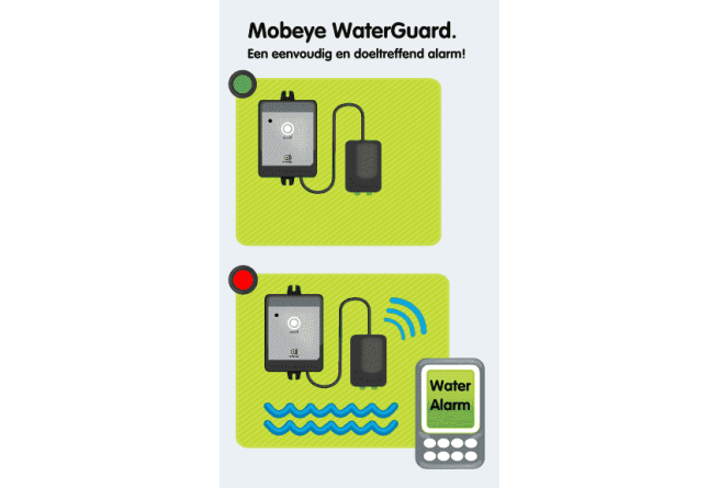 Mobeye MS300- Wateralarm en regelmodule 